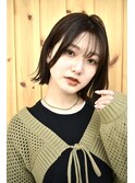 【ブゾン】シースルーバング×外ハネロブ