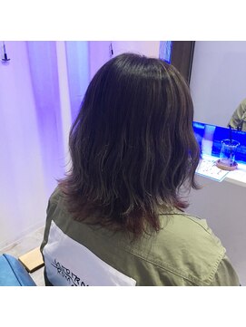 ヘアーディア みどり店(Hair...DiA) チラ見せピンク♪ピンクブラウン[伊勢崎]