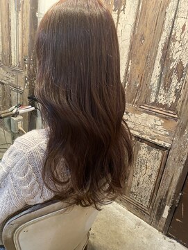 ロイジー(roijir) 表参道 roijir ピンクベージュ×モテロング