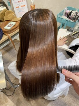 ザ ラブズ ラフズ ヘアー 本店(the loves laughs hair) 【LL式ストレート】