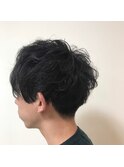 ◇無造作×マッシュ×ツーブロック×ニュアンスパーマ