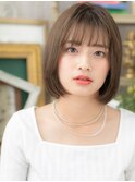 シースルーバング前下がりナチュラルアッシュc5大宮20代30代40代