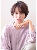 20代30代40代50代ひし形パーマエアリーショート