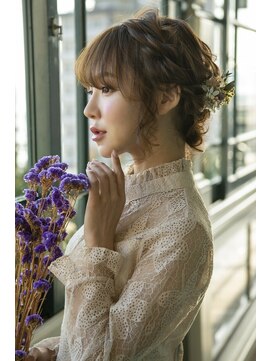 メルク(merc.) 結婚式ヘアアレンジ【merc.松下】