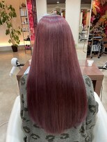 ダブル アンダーバー サロン(W_SALON) ピンクカラー