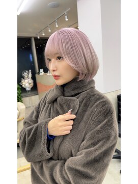 サンド 鹿児島中央(sand) @sei___sandインナーカラー/ショート/鹿児島中央駅