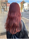 orsohair x ボルドーピンク