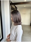 20代30代ダブルカラーブリーチ立体感グラデーション透明感
