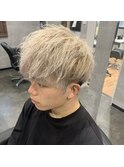 滋賀/南草津/メンズ美容室/波巻きツイストスパイラルパーマ