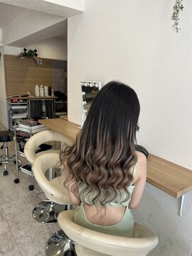 ヘアスタジオ マテリアル 中央駅店(hair studio Material) #プルエクステ#髪質改善#カラー#ヘアセット