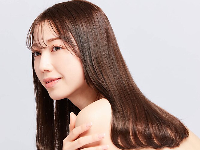 《人気No.2》【白髪染め変更可】カット＋カラー＋オージュアTR\15180→