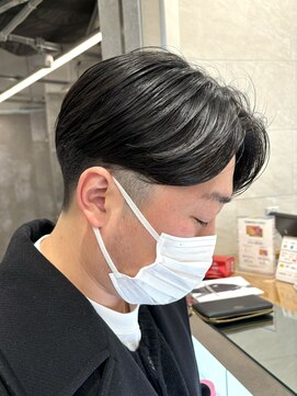 ピークアブー 原宿ハラカド(PEEK-A-BOO) ★毛流れセンターパート/ハンサムショート/刈り上げメンズカット