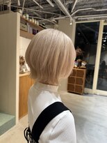 エルム 原宿 表参道(yelm)&nbsp;カット/トリプルカラー/ホワイトベージュ