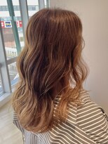 モードケーズ ハーズ 高槻(MODE K's Hers)&nbsp;ピンクベージュとレイヤーカット