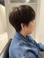 ピアーネ 三宮トアロード店(PIANE)&nbsp;癖毛も活かせるショートスタイル◇ココアベージュ