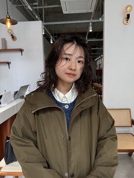 ルッチ 立川(LUCCI) 【HIDETO】パーマ パーマヘア ミディアムパーマ