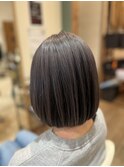 ラベンダーグレージュのアンブレラカラー
