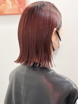 デート 下北沢(DATE)&nbsp;下北沢ベージュカラー顔周りレイヤーカットハイトーンブリーチ◆