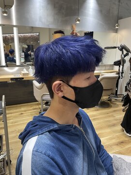 フィゼル あべのルシアス店(Aujua fizelle) ブルーカラー *佐藤 空