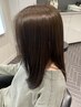 【髪質改善】 カット+縮毛矯正+質感再生TR 2STEP ￥22550～