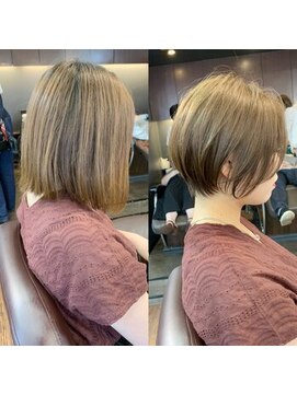 レイラバイアフロート 吉祥寺(Lila by afloat) 【畑中正敏】愛されショートボブ艶髪/似合わせカット