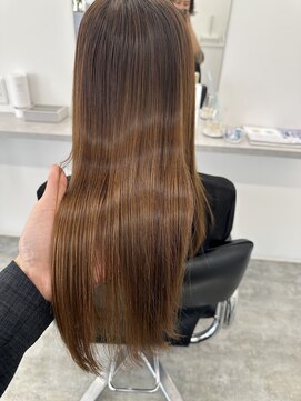 髪質改善ストレート