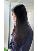 顔周り×ロング