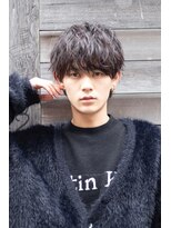 ヴェイン 渋谷(vain)&nbsp;波巻きカットパーマ王道スパイラルパーマ束感k