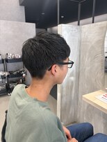 フレーム スクエア 乾かすだけでまとまる!!