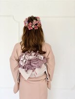 バサラ 横浜駅前店(VASARA)&nbsp;横浜/着物ヘア/ハーフアップ/アレンジスタイル