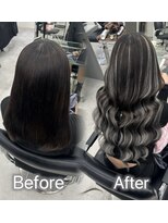 スタイル 横浜(STYLE)&nbsp;シェル担当/コントラストエクステ/シルバーハイライト/韓国