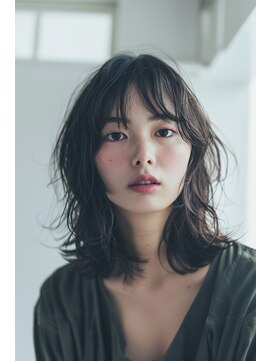 クオーレ(CUORE) ニュアンスパーマミディアムスタイル【深井】