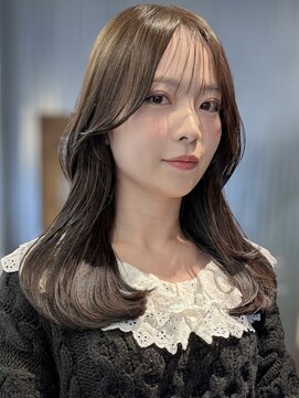 マッシュ チャヤマチ(MASHU chayamachi) 柔らか透明感カラー/ブリーチなし/オリーブブラウン/大阪梅田