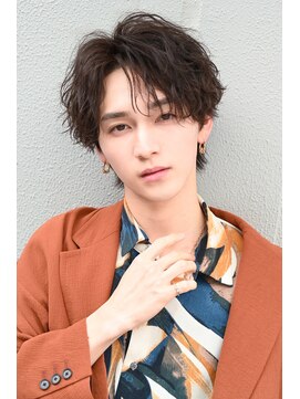 ネイビー(NAVY) 【春の抜け感ヘア】ナチュラルウェーブ