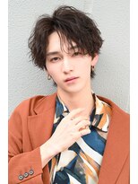 ネイビー(NAVY) 【春の抜け感ヘア】ナチュラルウェーブ