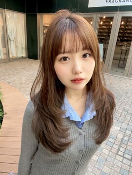 クム(kumu) 【kumu】似合わせレイヤー /グレージュ/ アイドル前髪/栄/名古屋