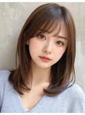 シースルー前髪/レイヤー/ナチュラル【大宮】