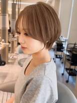 ハーツ 熊本(hearts.)&nbsp;大人美人ショートミルクティーブロンド[熊本／上通/下通］