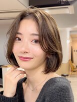サンド ミュウ 横浜店(sand mieu)&nbsp;巻ける地毛風ボブ/韓国ボブ/横浜/くびれボブ