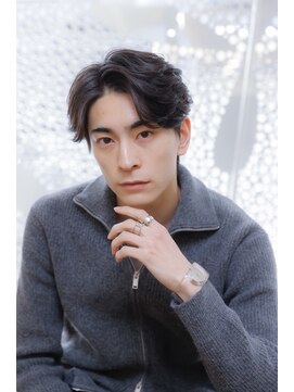 ミチオノザワヘアサロンギンザ 静岡店(Michio Nozawa HAIR SALON Ginza) ナチュラルかっこいい/センターニュアンスパーマ