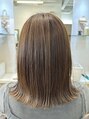 ヘアーズルーム ココ(koco.)&nbsp;ハイライト×ミディアム