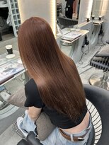 ロンドアベニール 北千住(Lond avenir)&nbsp;韓国風レイヤーカット/ミルクティーベージュ/シースルーバング
