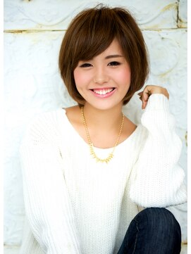 アズーア ヘアーアンドスパ(azure hair&spa) ナチュラル×ボブ　【横浜駅】