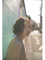 オルセン(OLSEN) 【BALLOON HAIR】ナチュラルウェーブ/ショートボブ