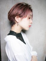 リリアン 青山(relian) オシャレショート×チェリーピンクカラー☆