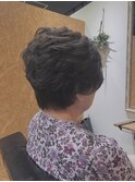 ゼッペキ解消部分パーマ
