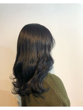 ヘアメイク オブジェ(hair make objet) ダークpurple 韓国スタイル オルチャンスタイル