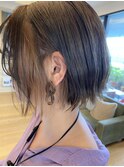 インナーカラー　ベージュ