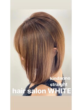 ホワイト(WHITE) straight