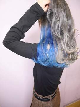 シェリエ(Cherie) インナーカラー/シルバーカラー/オーシャンブルー/